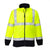 Front - Portwest Mens Flame Resistant Hi-Vis Coat