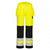 Front - Portwest Mens PW2 Hi-Vis Holster Pocket Trousers