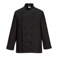 Front - Portwest Mens Somerset Chef Jacket