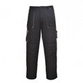 Front - Portwest Mens Texo Lined Contrast Trousers