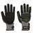 Front - Portwest Unisex Adult A755 VHR15 Impact Resistant Nitrile Grip Gloves