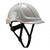 Front - Portwest Unisex Adult Glowtex Safety Helmet