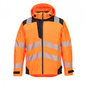 Front - Portwest Mens PW3 Hi-Vis Safety Waterproof Jacket