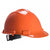 Front - Portwest Unisex Adult Expertbase Safety Helmet
