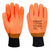 Front - Portwest Unisex Adult A450 Hi-Vis Weatherproof Gloves