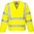 Front - Portwest Mens Flame Resistant Hi-Vis Jacket