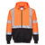Front - Portwest Mens Two Tone Hi-Vis Safety Full Zip Hoodie