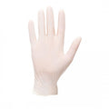 Front - Portwest Unisex Adult Latex Disposable Gloves (Pack of 100)