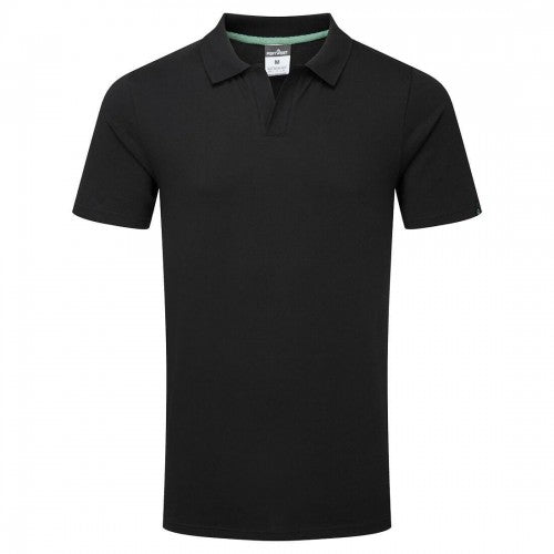 Front - Portwest Mens Organic Cotton Recyclable Polo Shirt
