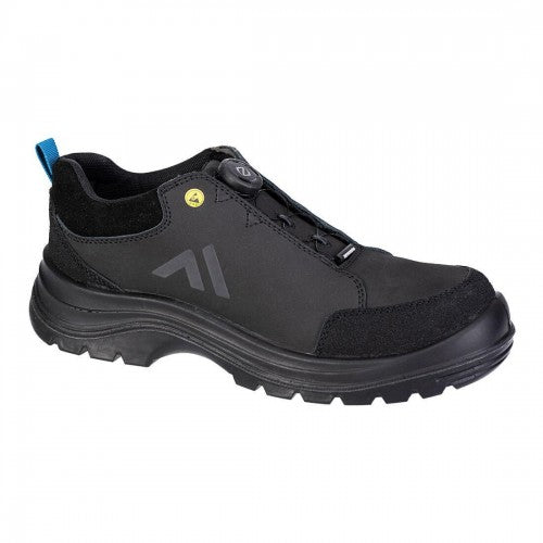 Front - Portwest Unisex Adult Ridged Leather Safety Shoes