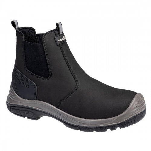Front - Portwest Unisex Adult S7 SC FO SR Action Nubuck Dealer Boots