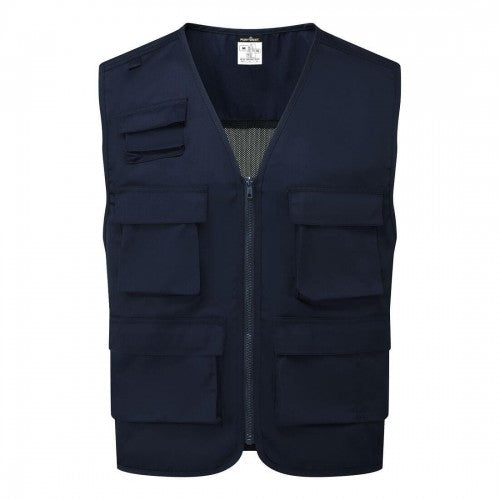 Front - Portwest Unisex Adult Work Safety Vest