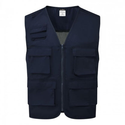Front - Portwest Unisex Adult Work Safety Vest