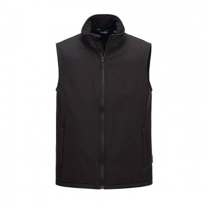 Front - Portwest Unisex Adult Print and Promo Double Layered Softshell Gilet