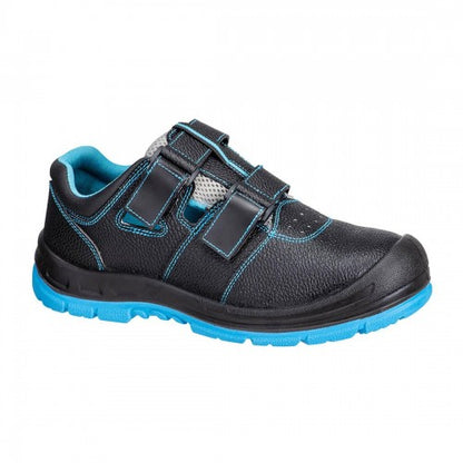 Front - Portwest Unisex Adult S1P SR FO Safety Trainers