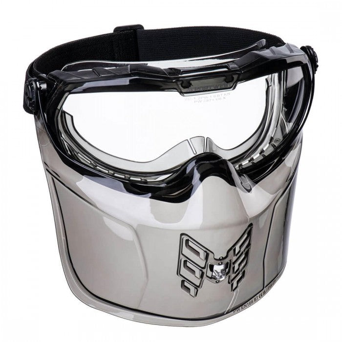 Front - Portwest Ultra Safe Safety Goggles