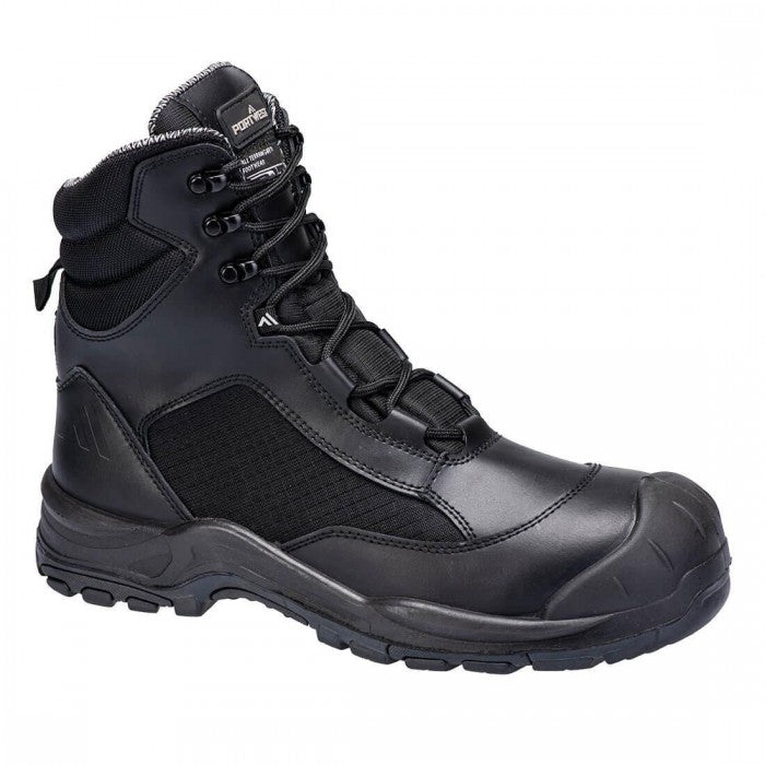 Front - Portwest Unisex Adult Patrol Occupational O7S SR FO SC HRO Safety Boots