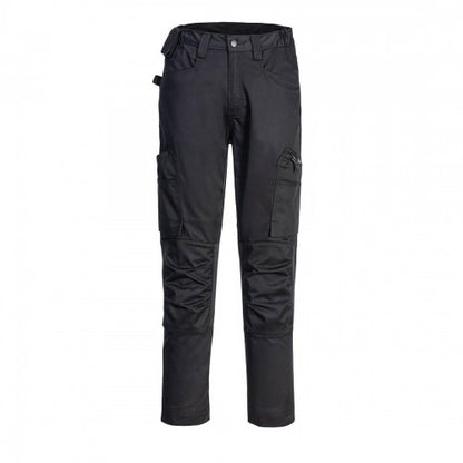 Front - Portwest Mens WX2 Eco Stretch Work Trousers