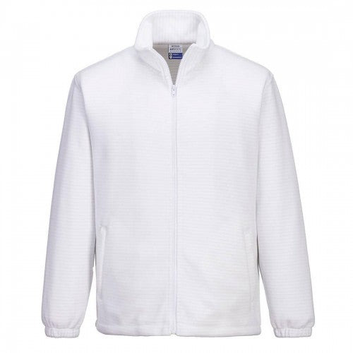 Front - Portwest Unisex Adult ESD Anti-Static Fleece Jacket