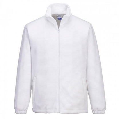 Front - Portwest Unisex Adult ESD Anti-Static Fleece Jacket