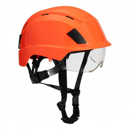 Front - Portwest Polycarbonate Integrated Visor Helmet