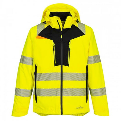 Front - Portwest Unisex Adult DX4 Hi-Vis Jacket