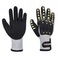 Front - Portwest Unisex Adult A729 Impact Resistant Thermal Cut Resistant Gloves