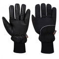 Front - Portwest Unisex Adult A751 Apacha Leather Cold Store Gloves