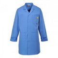 Front - Portwest Unisex Adult Anti-Static Coat