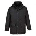 Front - Portwest Mens Oban Fleece Lined Jacket