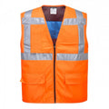 Front - Portwest Unisex Adult High-Vis Cooling Vest