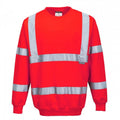 Front - Portwest Mens Hi-Vis Sweatshirt