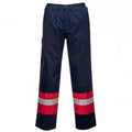 Front - Portwest Mens Bizflame Plus Work Trousers