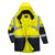 Front - Portwest Mens Contrast Hi-Vis Waterproof Jacket