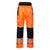 Front - Portwest Mens PW3 Extreme High-Vis Safety Rain Trousers