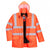 Front - Portwest Mens Ultra Sealtex Hi-Vis Winter Jacket