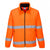 Front - Portwest Mens Essential Hi-Vis Safety Fleece Jacket