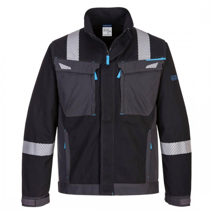 Front - Portwest Mens WX3 Flame Resistant Work Jacket
