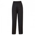 Front - Portwest Womens/Ladies Elasticated Trousers