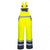 Front - Portwest Mens Contrast High-Vis Winter Bib And Brace Overall