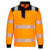 Front - Portwest Unisex Adult PW3 High-Vis Safety Sweatshirt