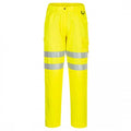 Front - Portwest Mens Eco Friendly Hi-Vis Work Trousers