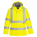 Front - Portwest Mens Eco Friendly Hi-Vis Winter Jacket