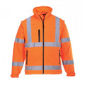 Front - Portwest Mens 2 In 1 High-Vis Soft Shell Jacket