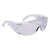 Front - Portwest Unisex Adult Visitor Clear Safety Goggles