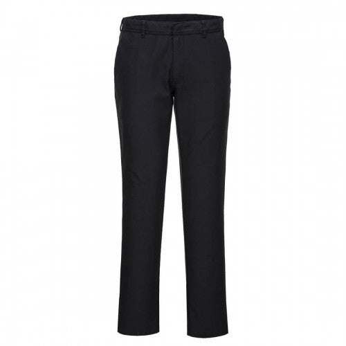 Front - Portwest Womens/Ladies Stretch Chino Slim Trousers
