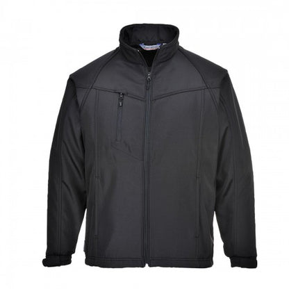 Front - Portwest Mens Oregon Soft Shell Jacket