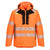 Front - Portwest Mens DX4 Hi-Vis Winter Jacket
