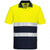 Front - Portwest Mens Contrast Lightweight Hi-Vis Polo Shirt