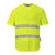 Front - Portwest Mens Airflow Hi-Vis Comfort T-Shirt